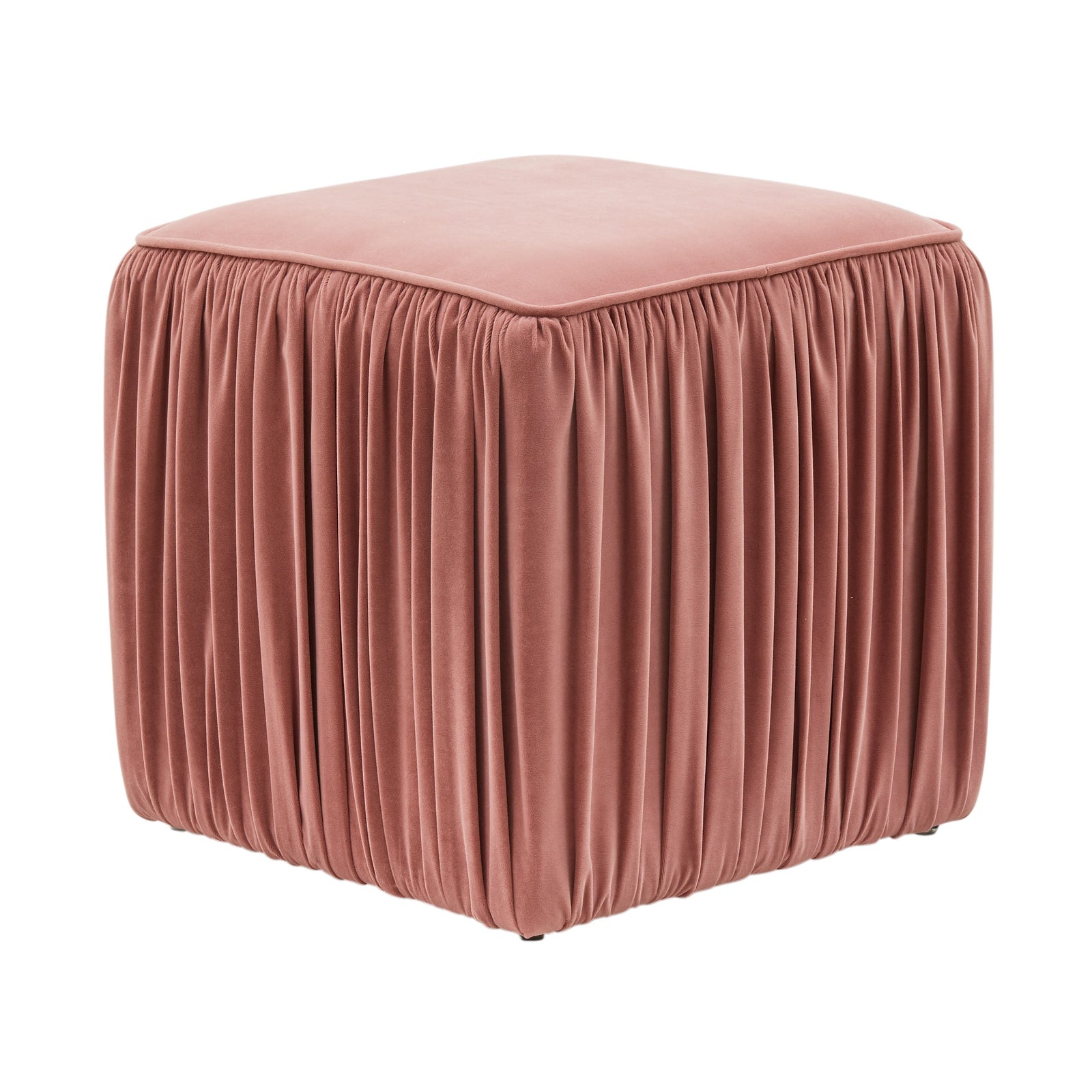 TOV Furniture Morgan Pleated Ottoman