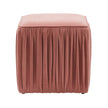 TOV Furniture Morgan Pleated Ottoman