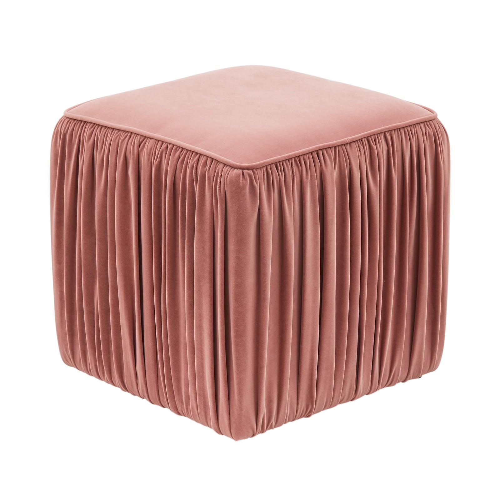 TOV Furniture Morgan Pleated Ottoman