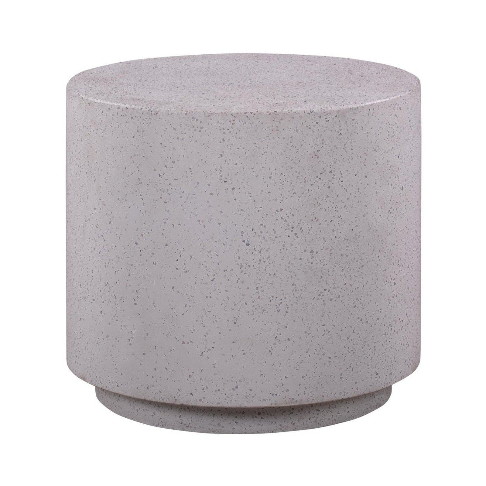 TOV Furniture Terrazzo Light Speckled Side Table