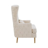 TOV Furniture Alina Tall Tufted Back Chair by Inspire Me! Home Decor