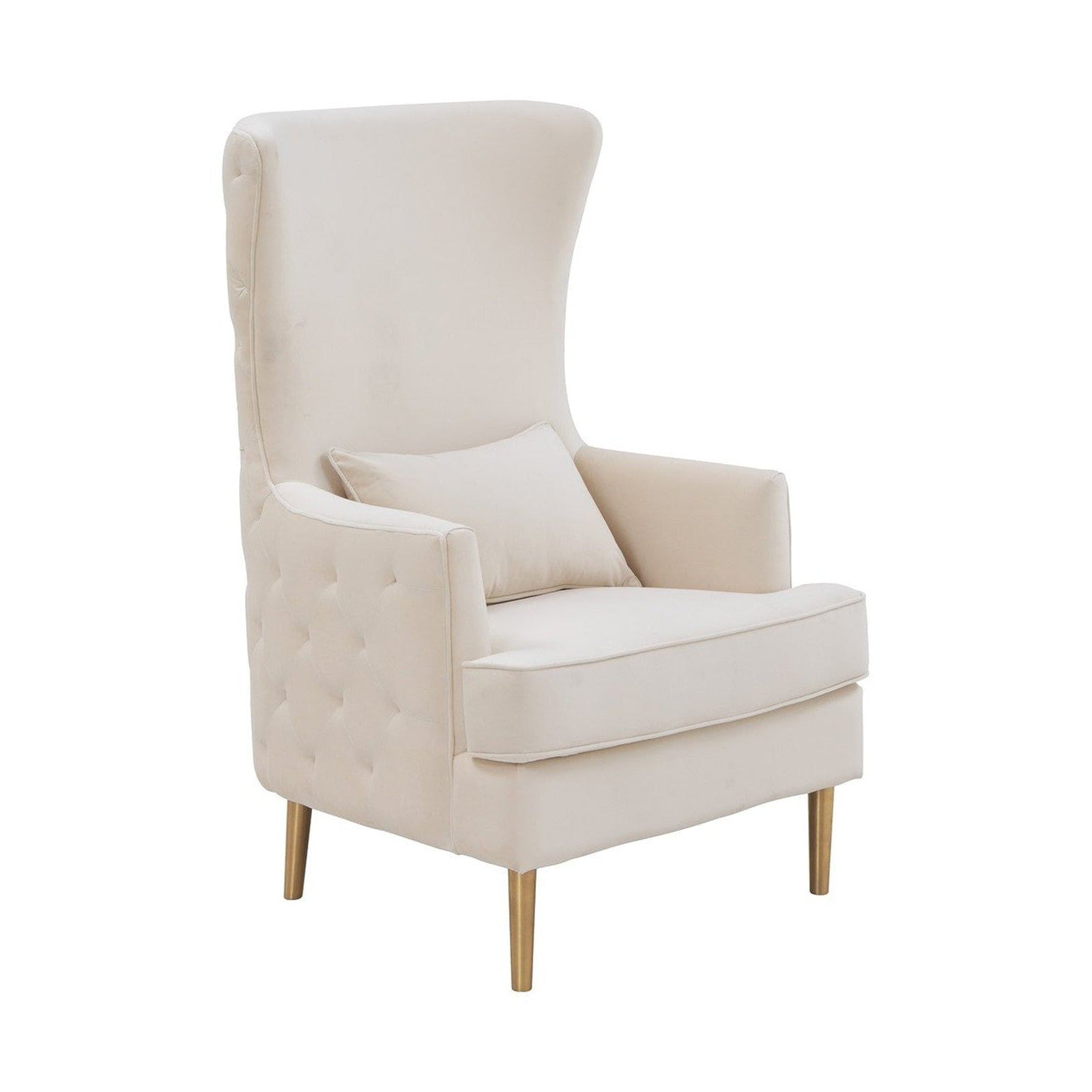 TOV Furniture Alina Tall Tufted Back Chair by Inspire Me! Home Decor