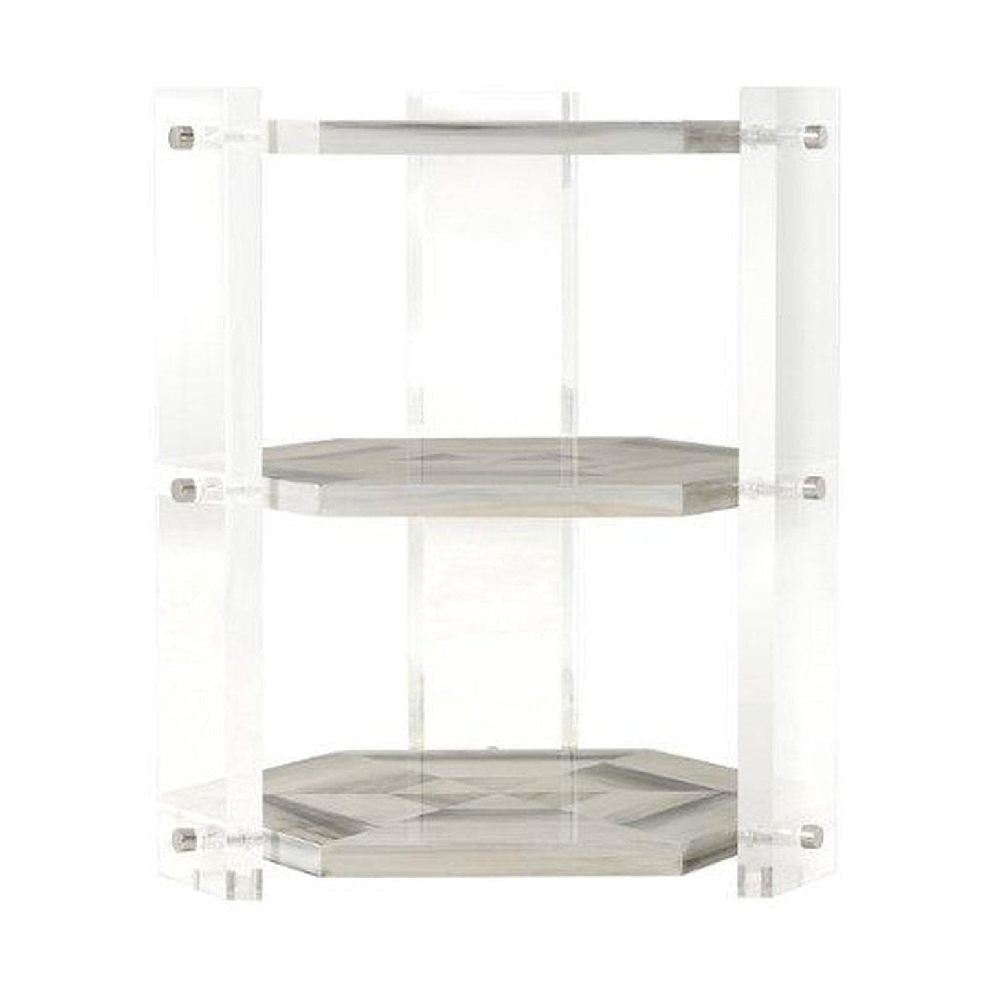 Theodore Alexander Quadrilateral Tiers Side Table