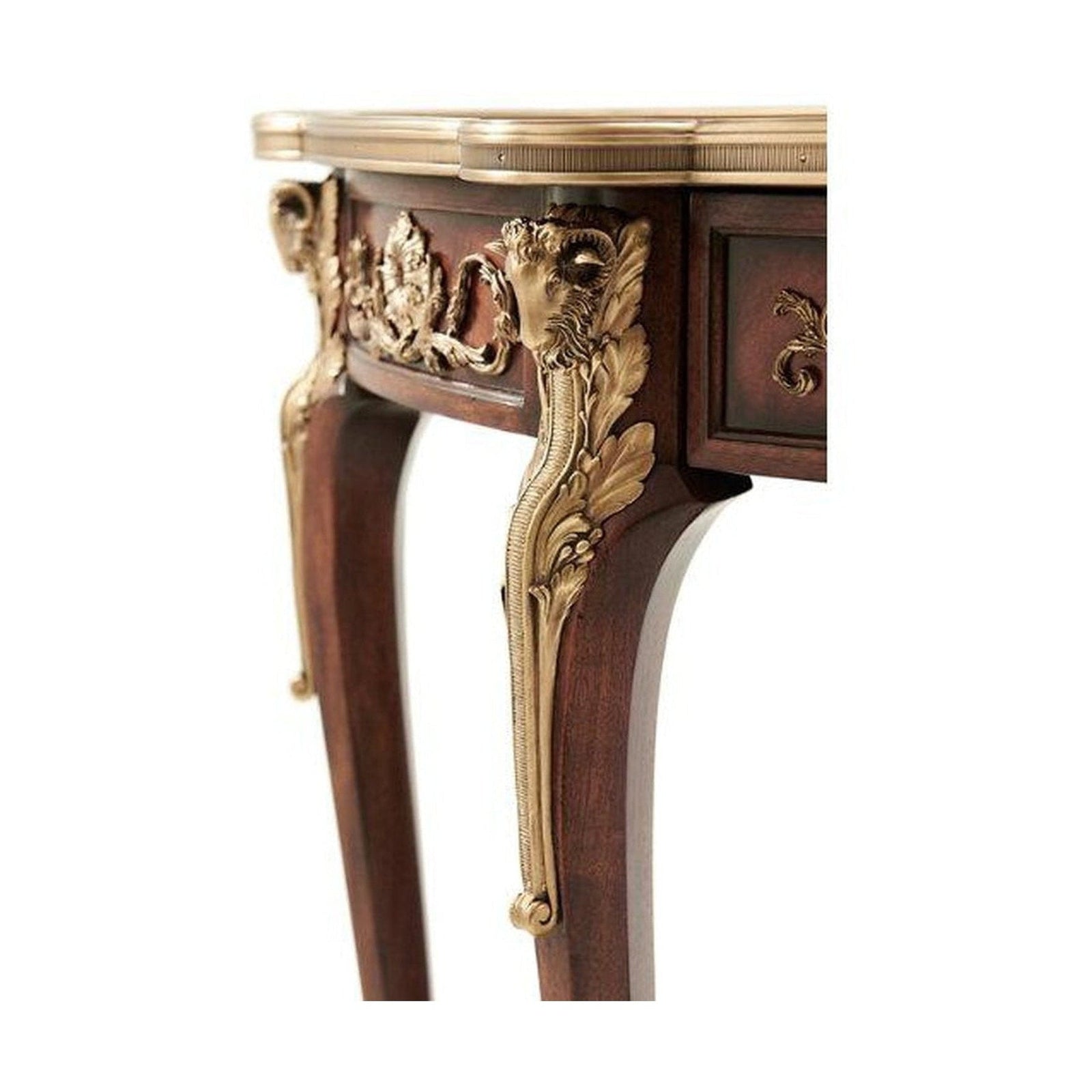 Theodore Alexander Ram's Head Console Table