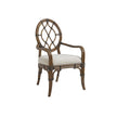 Tommy Bahama Home Bali Hai Cedar Key Oval Back Arm Chair As Shown