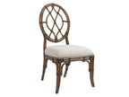 Tommy Bahama Home Bali Hai Cedar Key Oval Back Side Chair Customizable