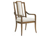 Tommy Bahama Home Bali Hai St. Barts Splat Back Arm Chair As Shown