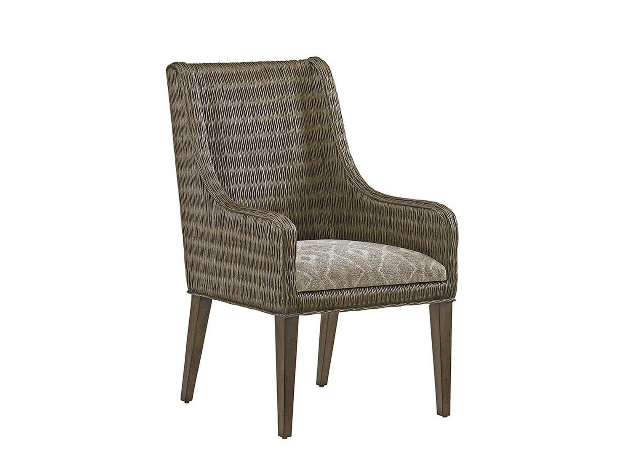 Tommy Bahama Home Cypress Point Brandon Woven Arm Chair As Shown