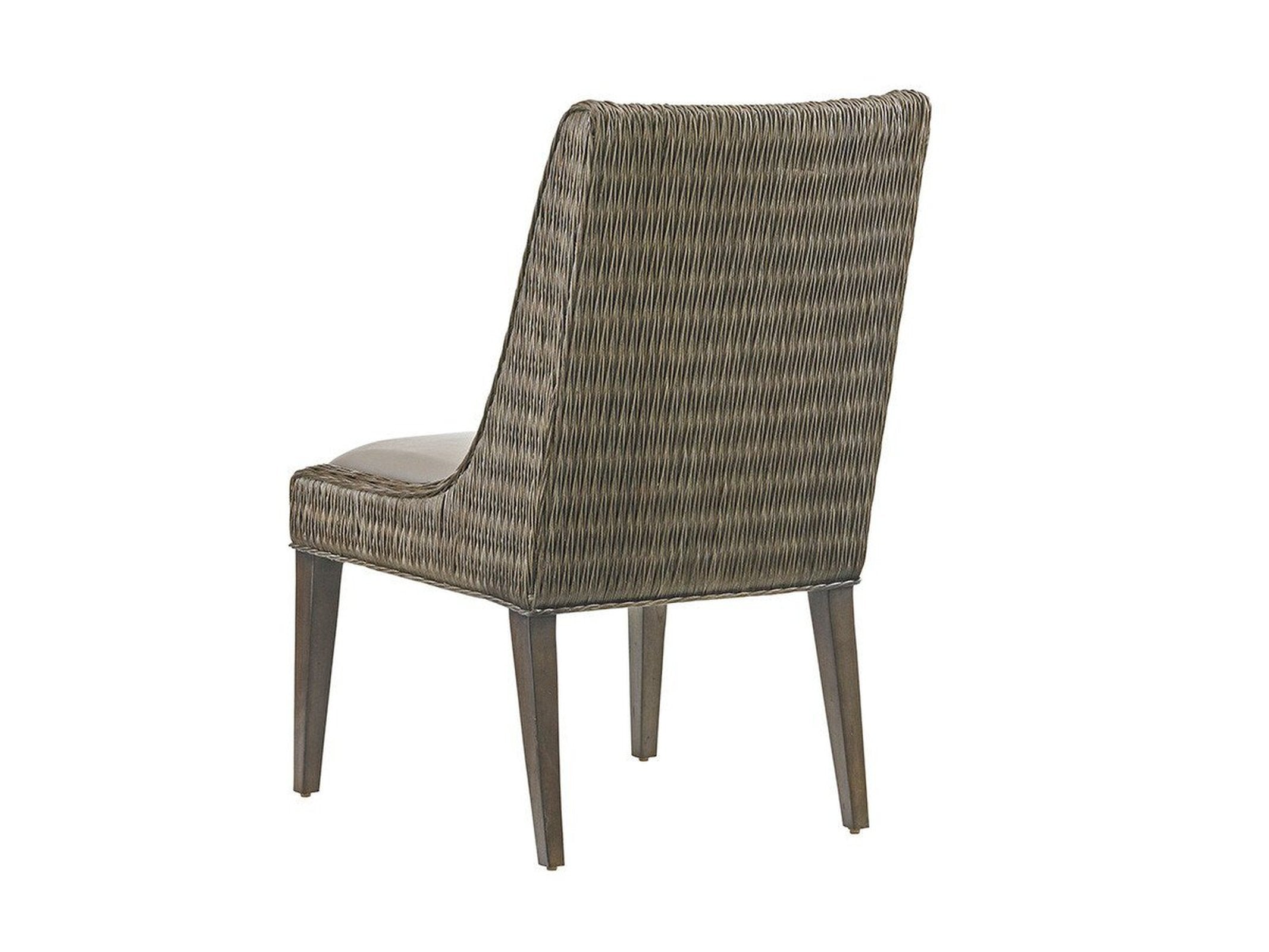 Tommy Bahama Home Cypress Point Brandon Woven Side Chair As Shown