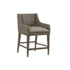 Tommy Bahama Home Cypress Point Turner Woven Counter Stool Customizable