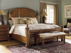 Tommy Bahama Home Island Estate Plantain Bed Bench As Shown