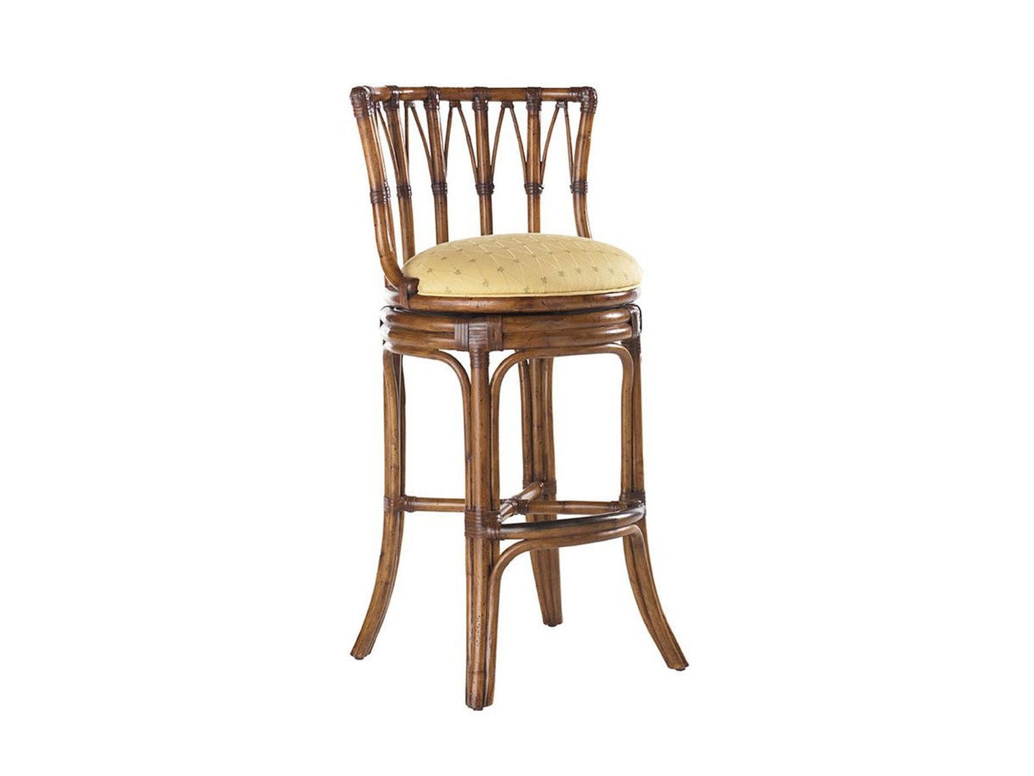 Tommy Bahama Home Island Estate South Beach Swivel Bar Stool Customizable