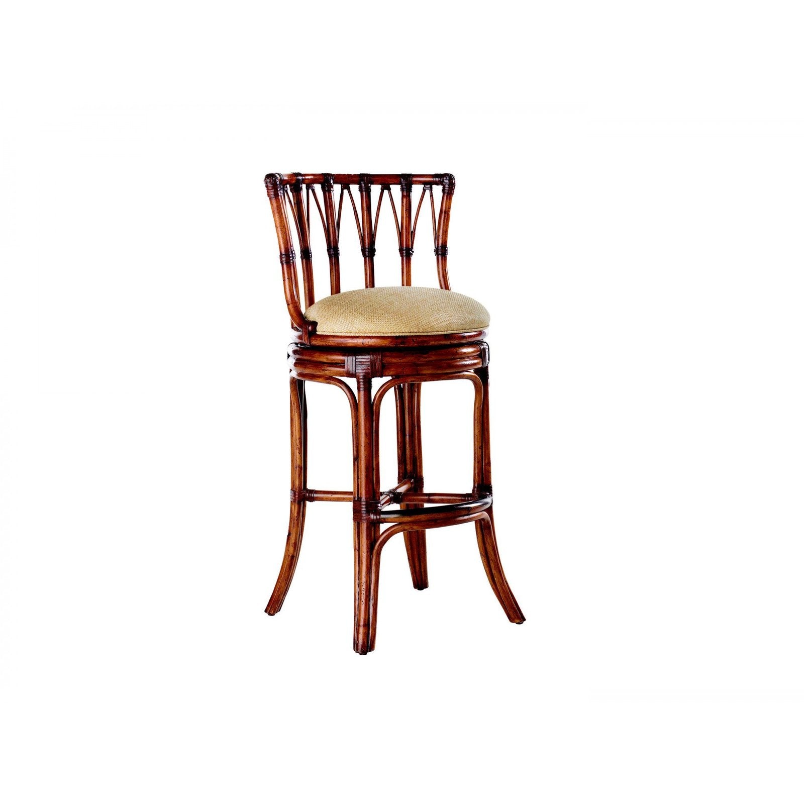 Tommy Bahama Home Island Estate South Beach Swivel Bar Stool Customizable