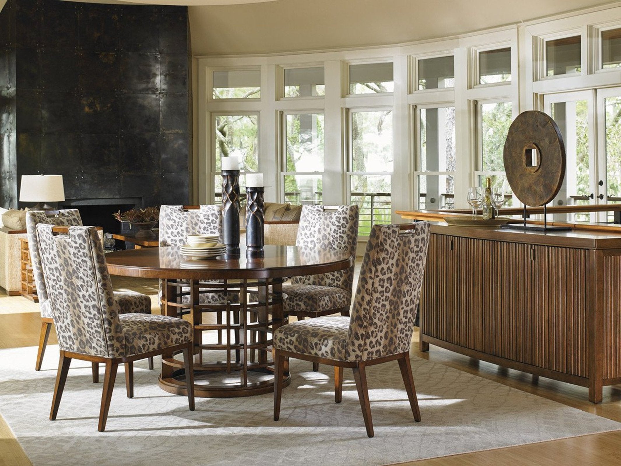 Tommy Bahama Home Island Fusion Coles Bay Side Chair As Shown