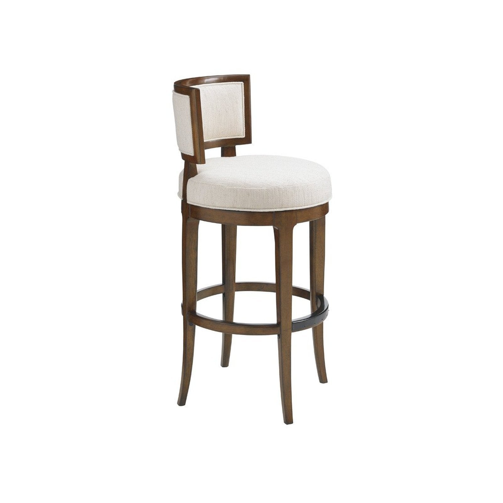 Tommy Bahama Home Island Fusion Macau Swivel Bar Stool Customizable