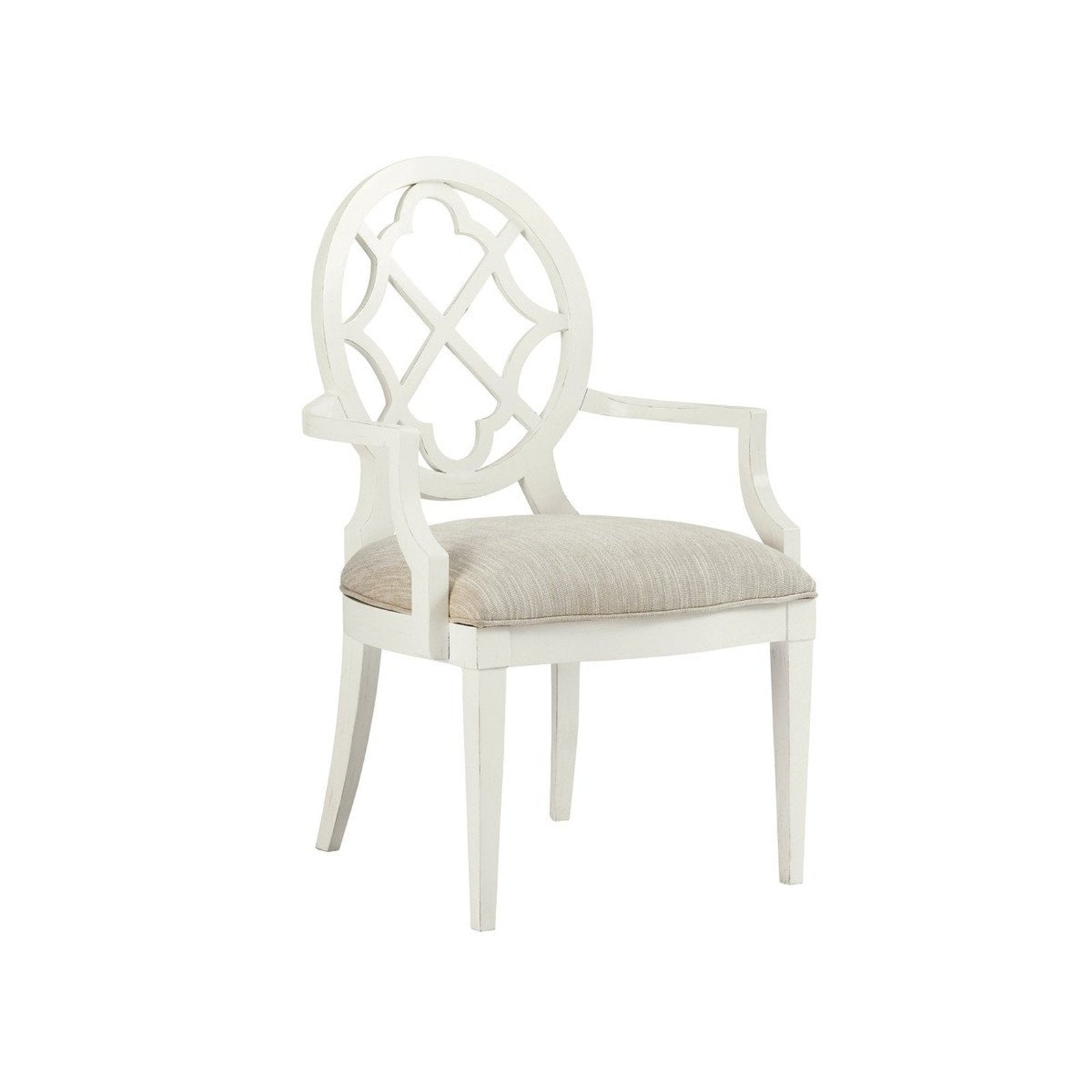 Tommy Bahama Home Ivory Key Mill Creek Arm Chair Customizable