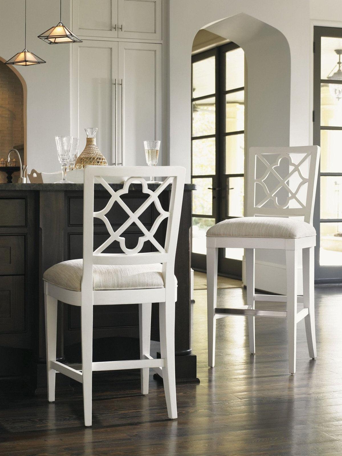 Tommy Bahama Home Ivory Key Newstead Bar Stool Customizable