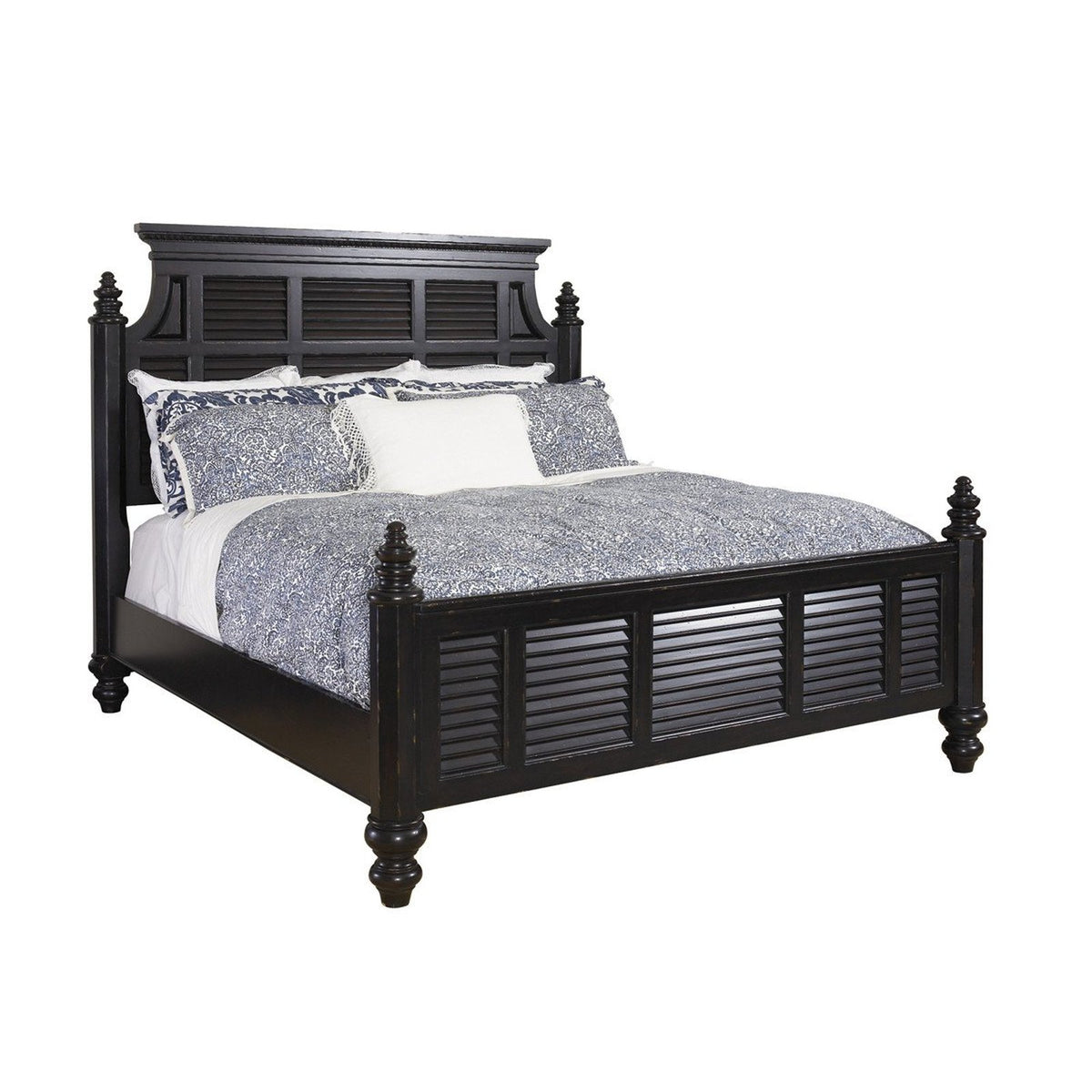 Tamarind Queen storage bed platform Queen size bed with tall