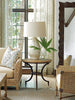 Tommy Bahama Home Los Altos Flemming Round End Table