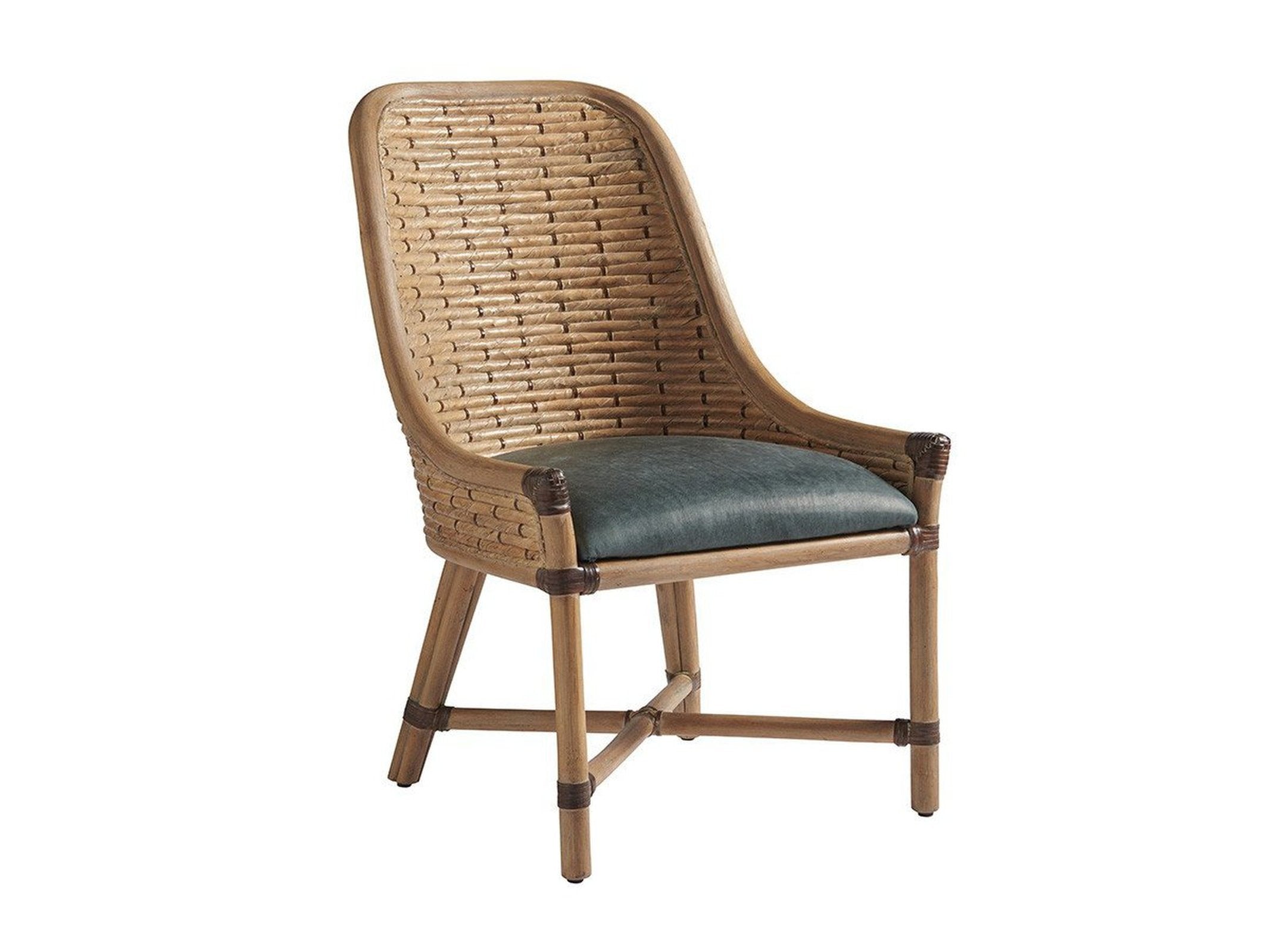 Tommy Bahama Home Los Altos Keeling Woven Side Chair As Shown