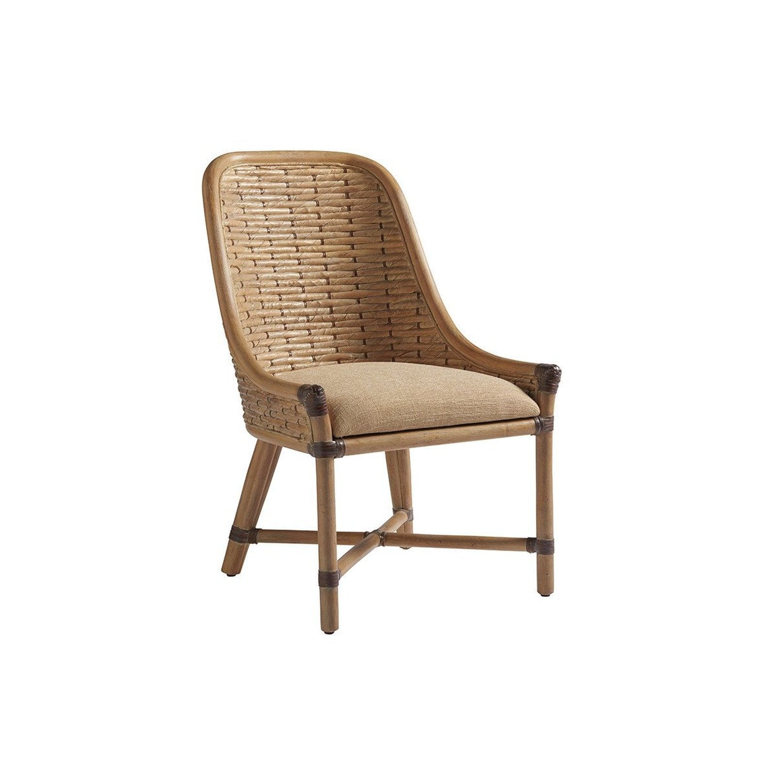 Tommy Bahama Home Los Altos Keeling Woven Side Chair As Shown