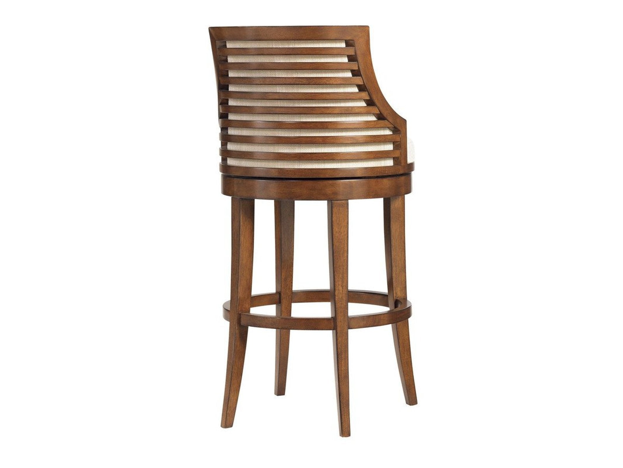 Tommy Bahama Home Ocean Club Cabana Swivel Bar Stool As Shown