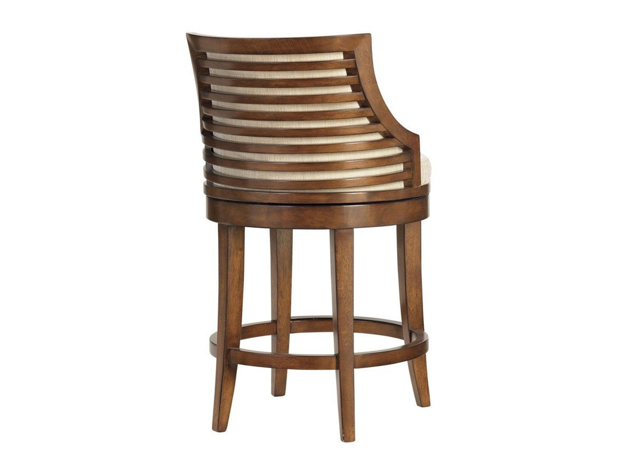 Tommy Bahama Home Ocean Club Cabana Swivel Counter Stool As Shown