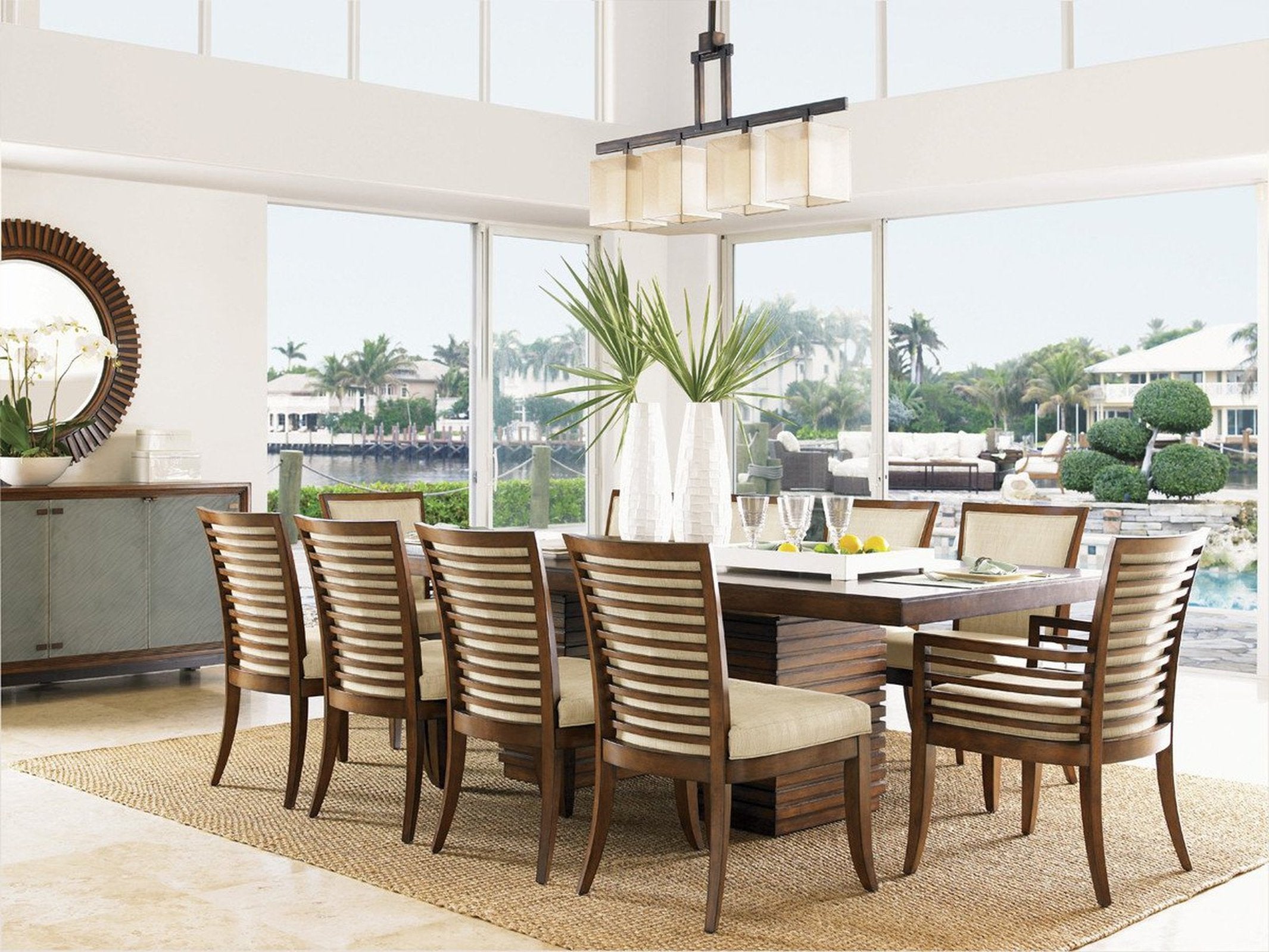 Tommy Bahama Home Ocean Club Kowloon Arm Chair Customizable