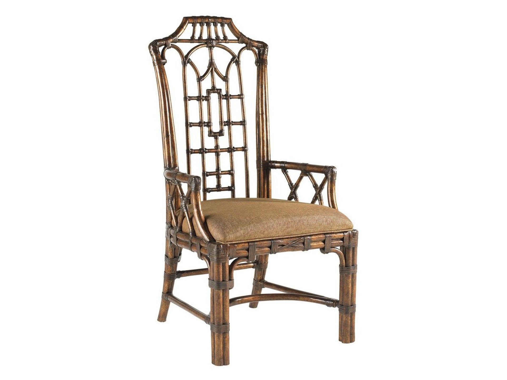 Tommy Bahama Home Royal Kahala Pacific Rim Arm Chair Customizable