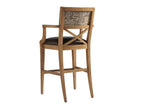 Tommy Bahama Home Sutherland Upholstered Bar Stool Customizable