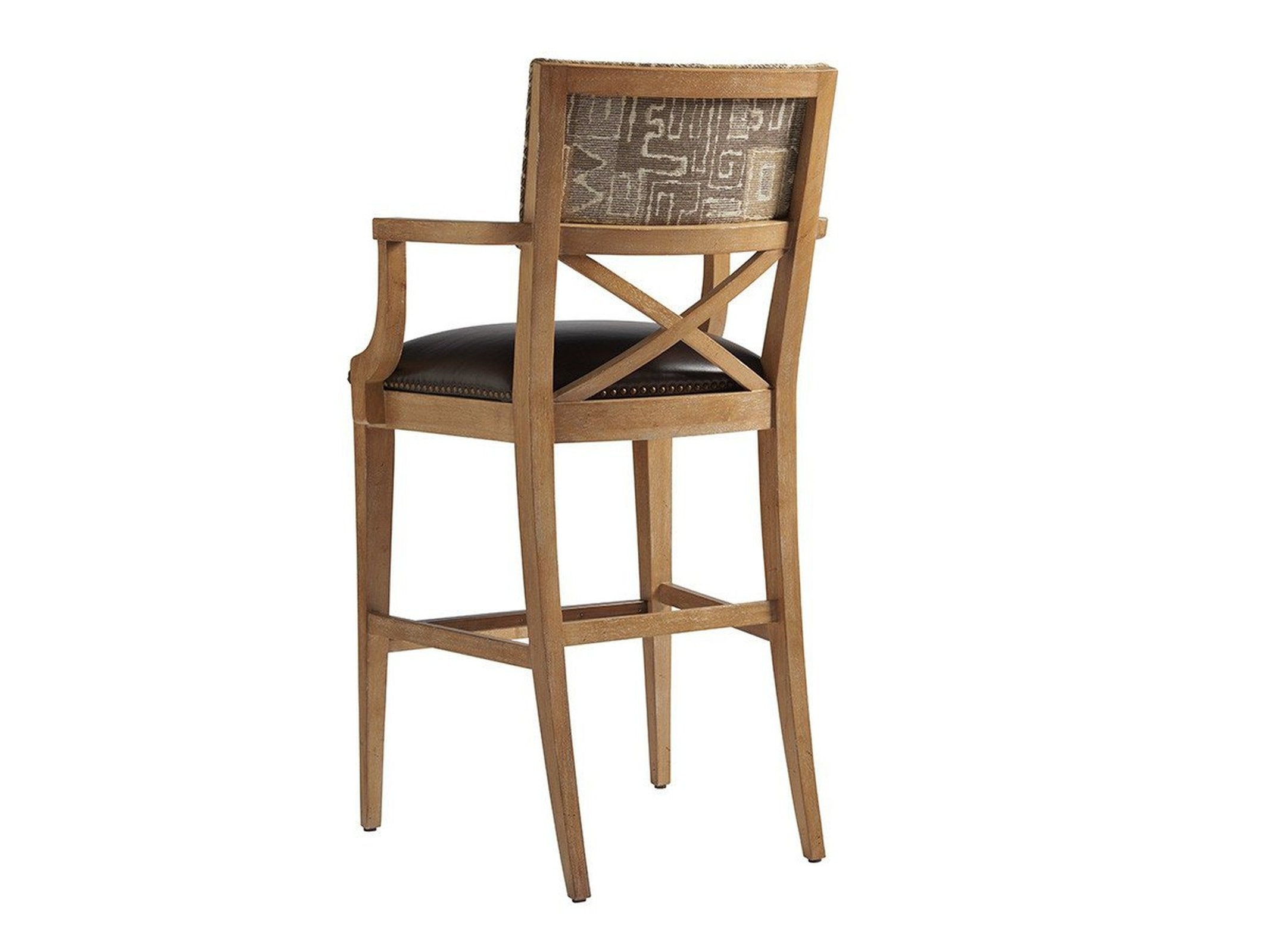 Tommy Bahama Home Sutherland Upholstered Bar Stool Customizable