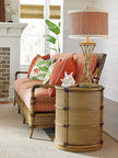 Tommy Bahama Home Twin Palms Cassada Drum Table