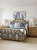 Tommy Bahama Home Twin Palms St. Kitts Rattan Bed