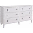 Universal Furniture Modern Farmhouse 6 Drawer Dresser