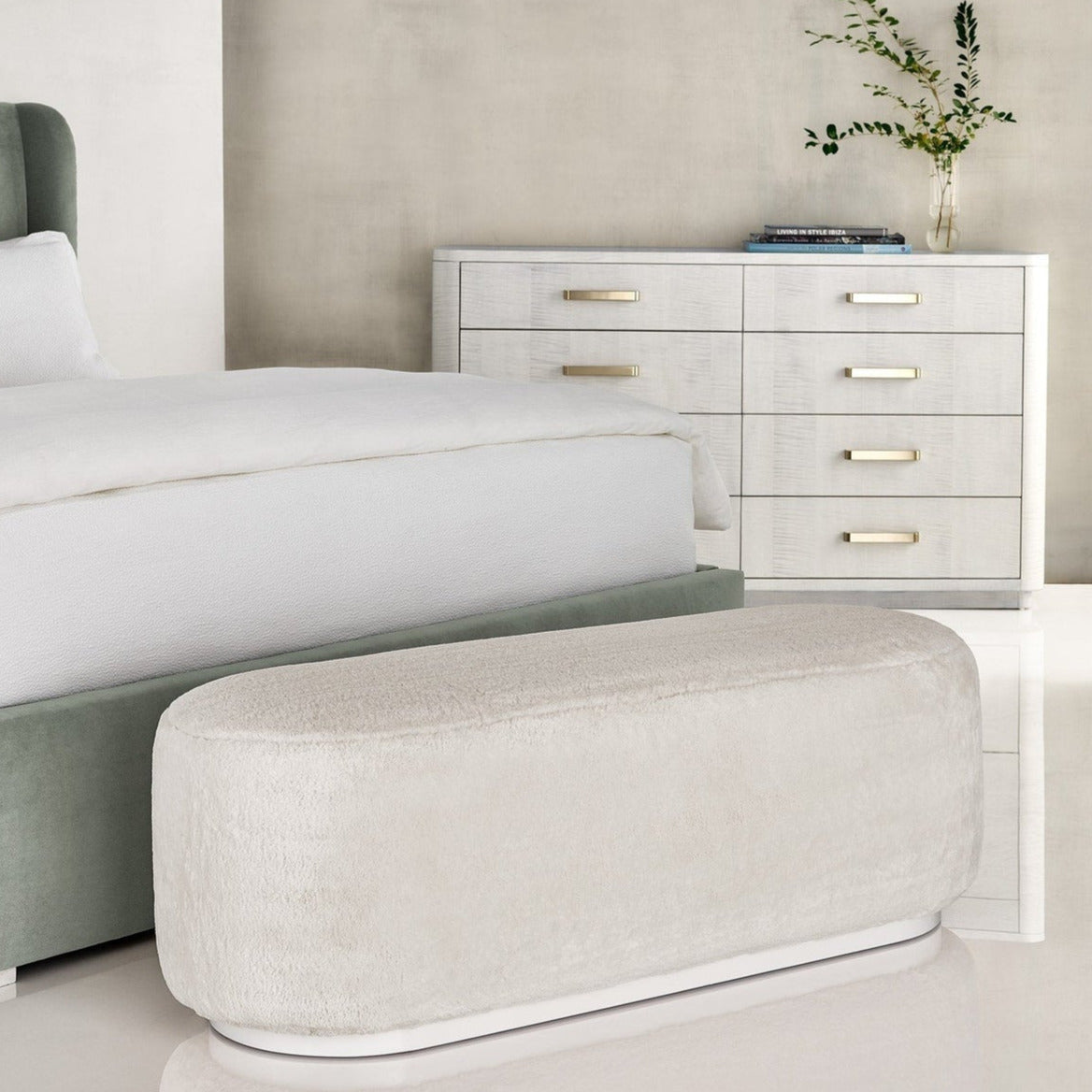 Universal Furniture Tranquility Upholstered Bench