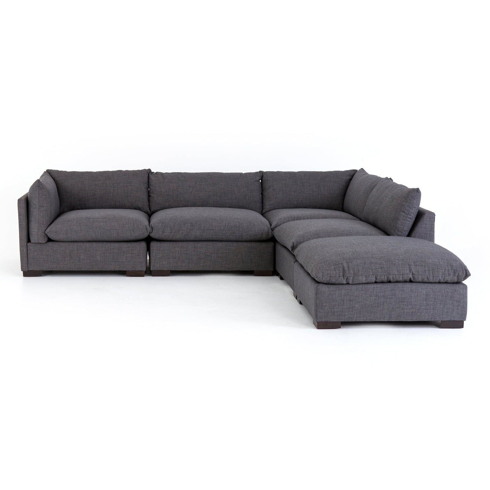 Four Hands Westwood 4 PC Sectional with Ottoman