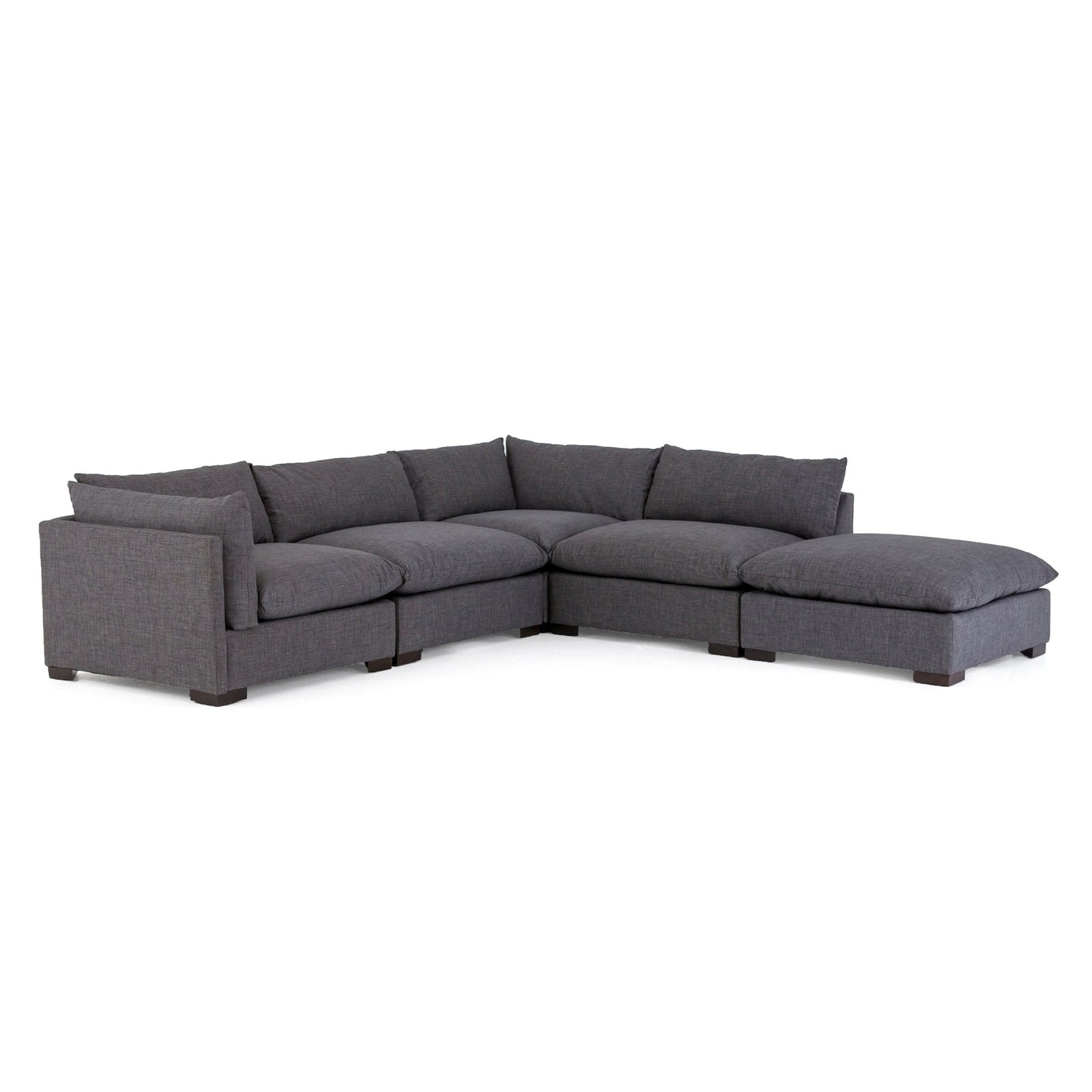 Four Hands Westwood 4 PC Sectional with Ottoman