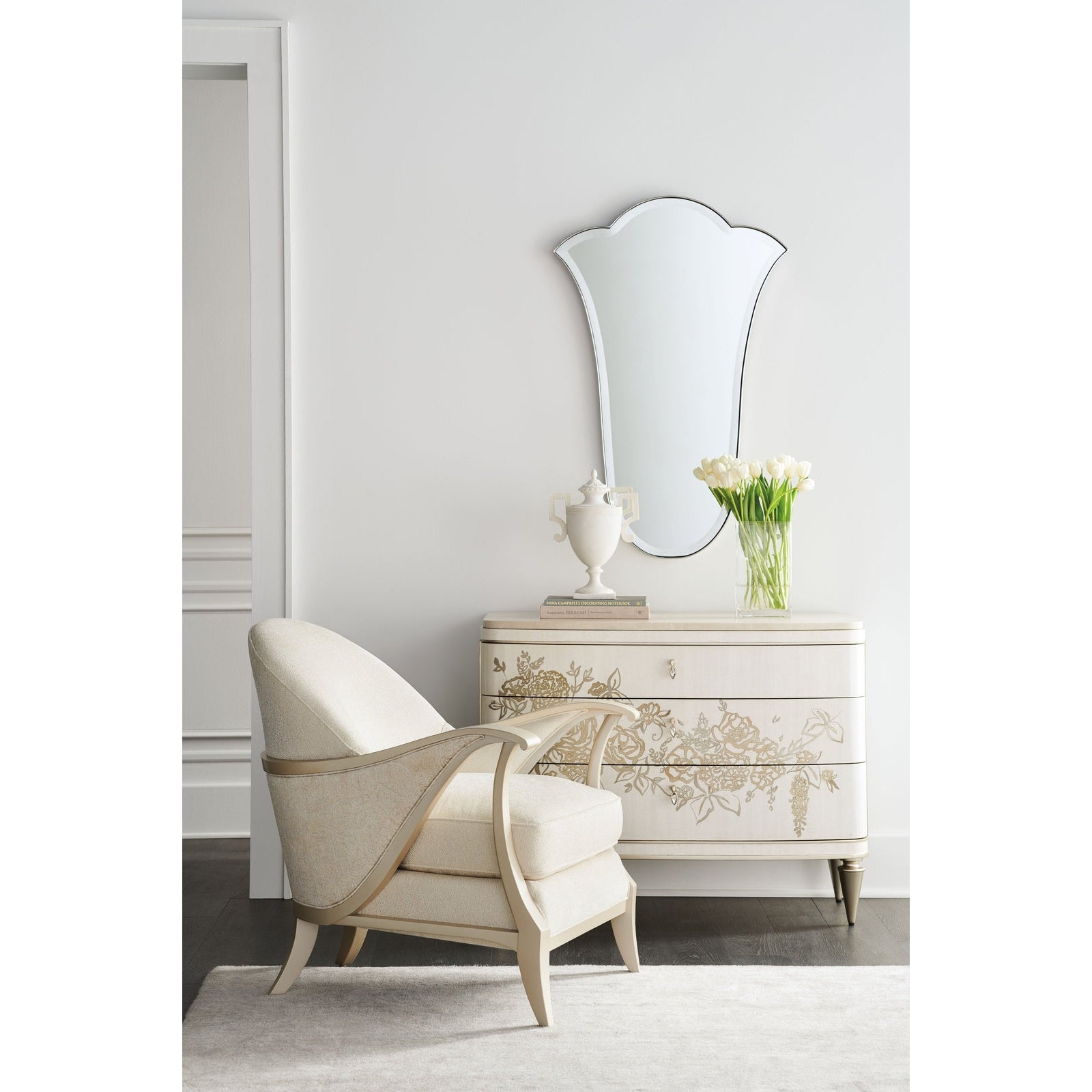 Caracole Curtsy Accent Chair