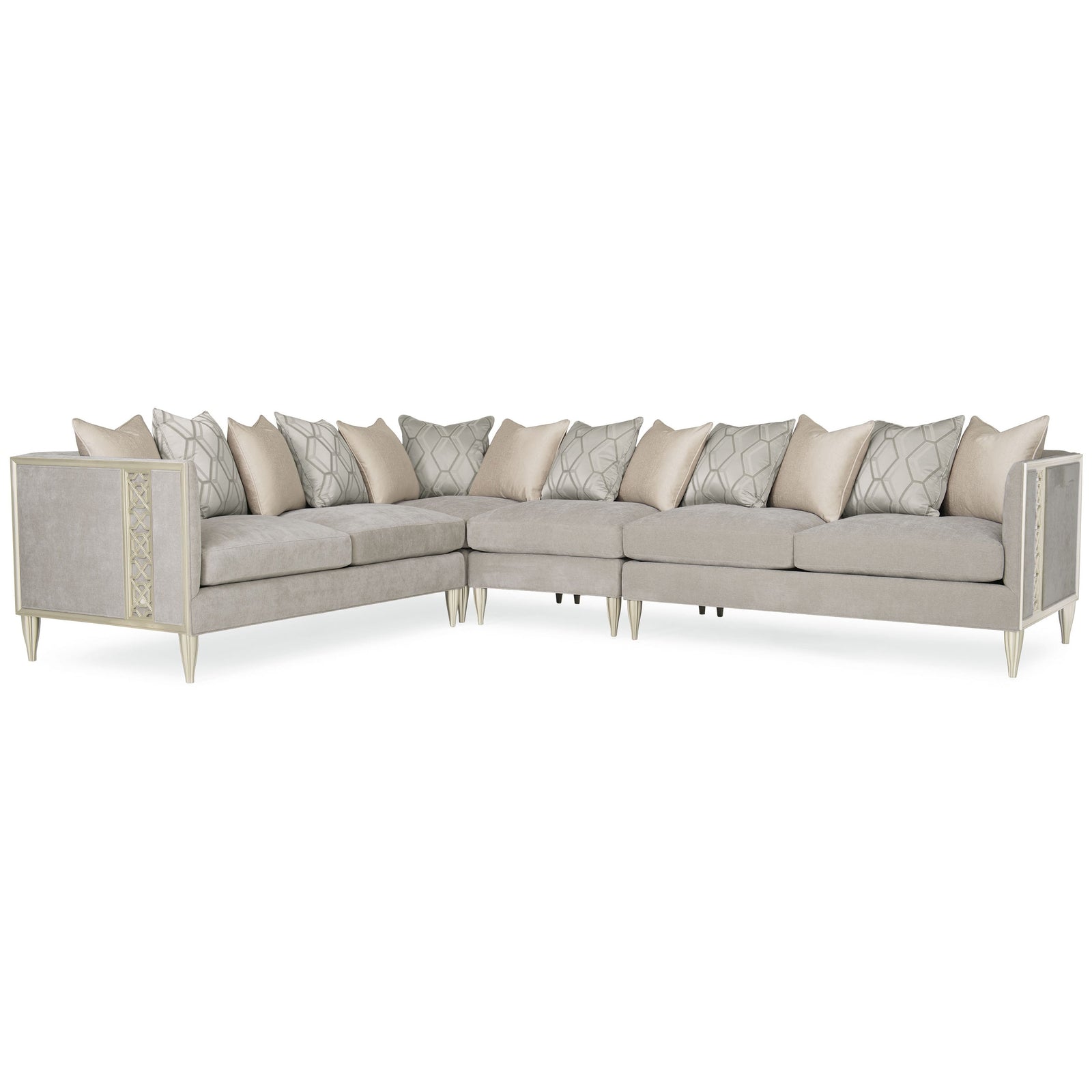 Caracole Fret Knot Sectional