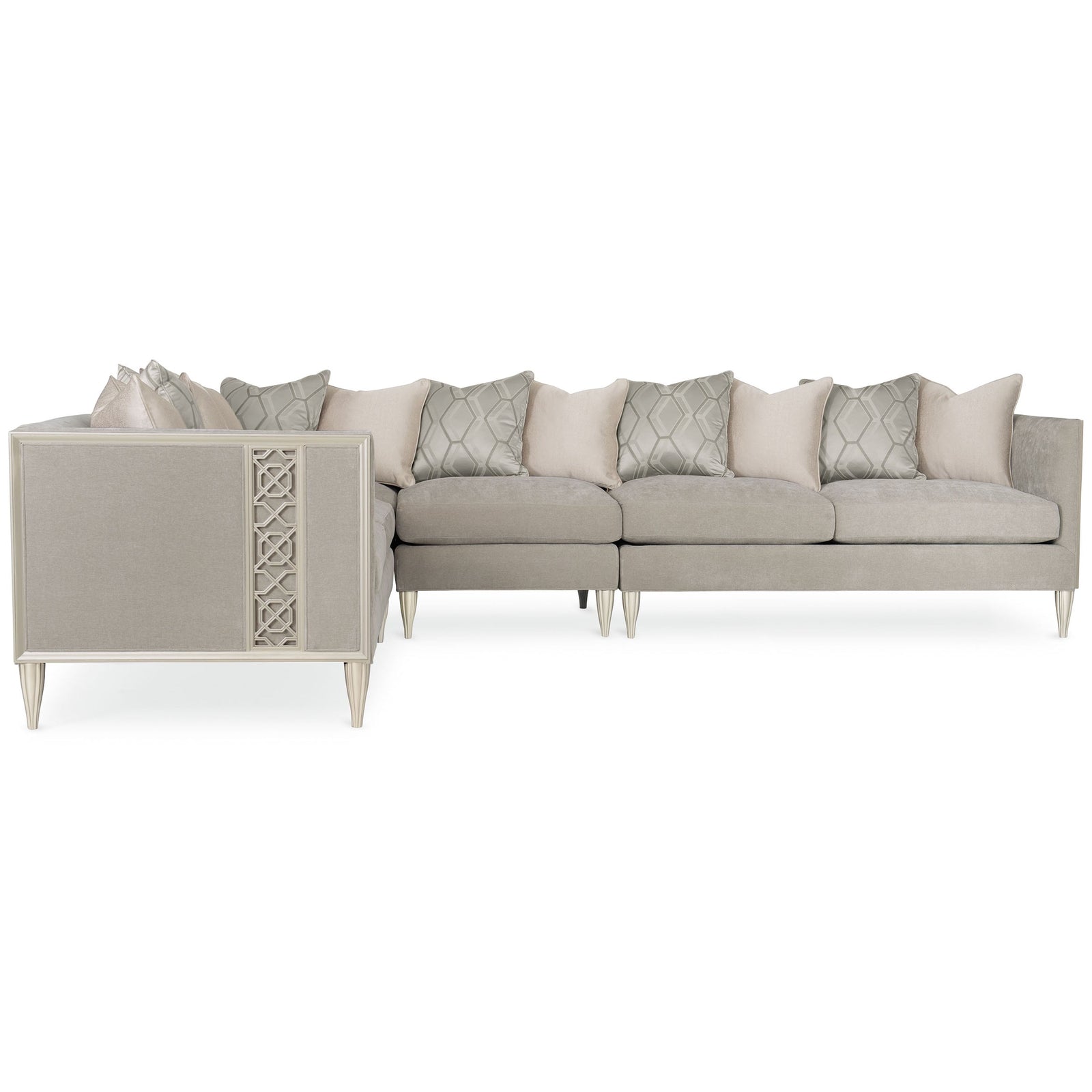 Caracole Fret Knot Sectional