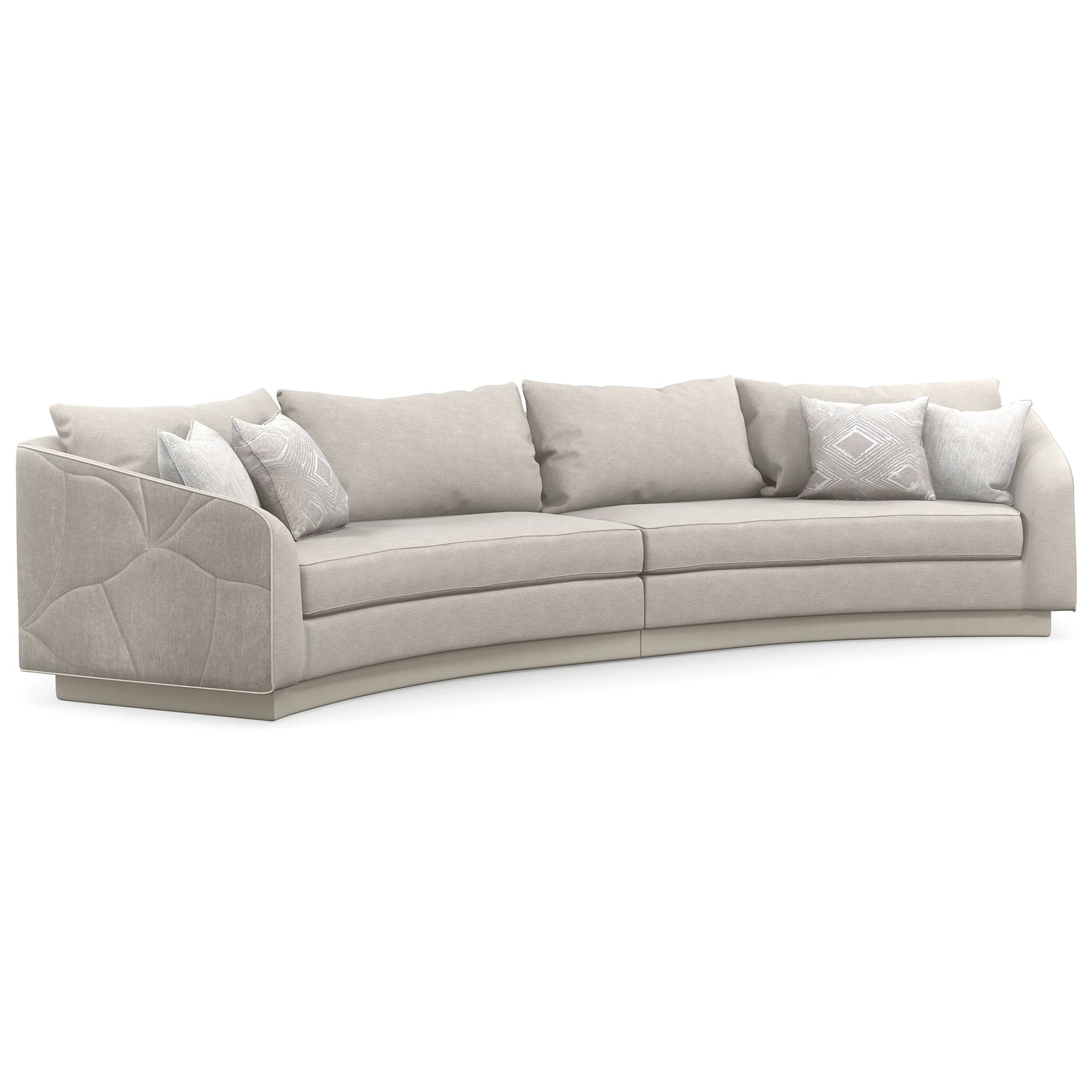 Caracole Fanciful Loveseat Sectional