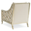 Caracole Upholstery Social Butterfly Silver Accent Chair