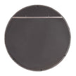Uttermost Ada Round Steel Mirror