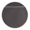 Uttermost Ada Round Steel Mirror