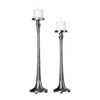 Uttermost Aliso Cast Iron Candleholders - Set of 2