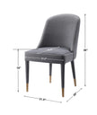 Uttermost Brie Armless Chair - Set of 2