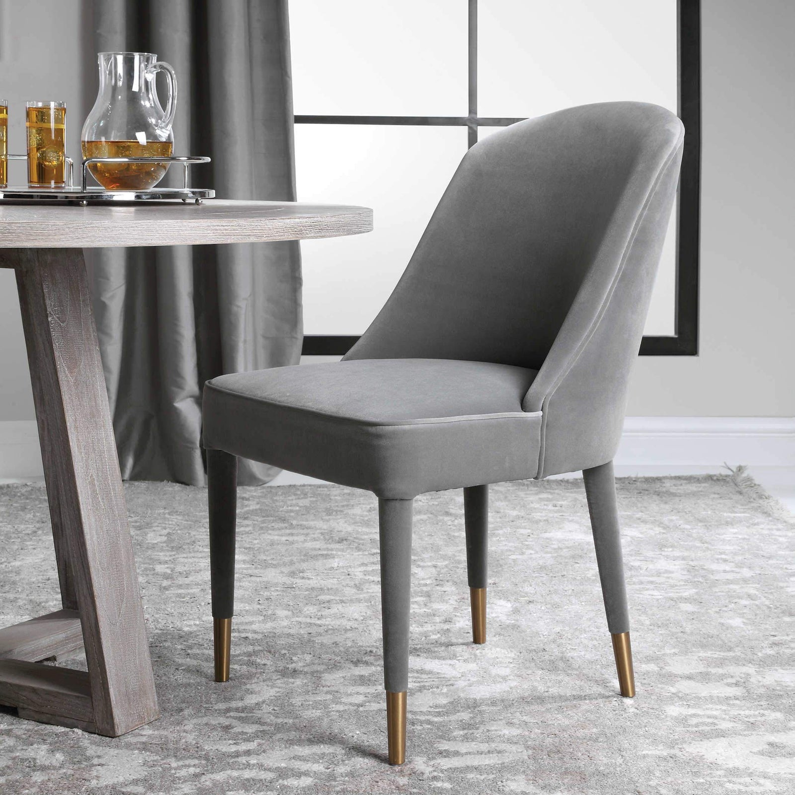 Uttermost Brie Armless Chair - Set of 2