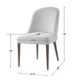 Uttermost Brie Armless Chair - Set of 2