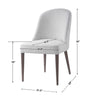 Uttermost Brie Armless Chair - Set of 2