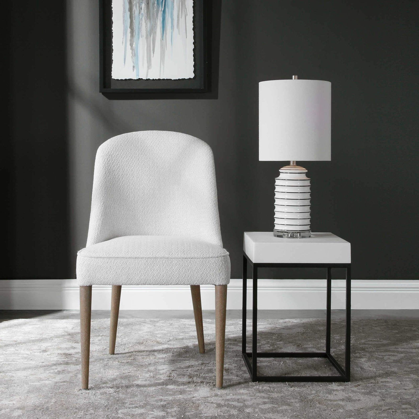 Uttermost Brie Armless Chair - Set of 2